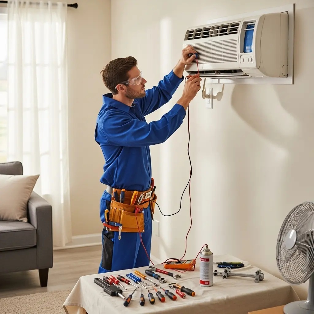 Şereflikoçhisar Termodinamik Termodinamik klima gaz dolumu ve bakım – Enerji verimliliği artırıldı. - Teknik servis örneği